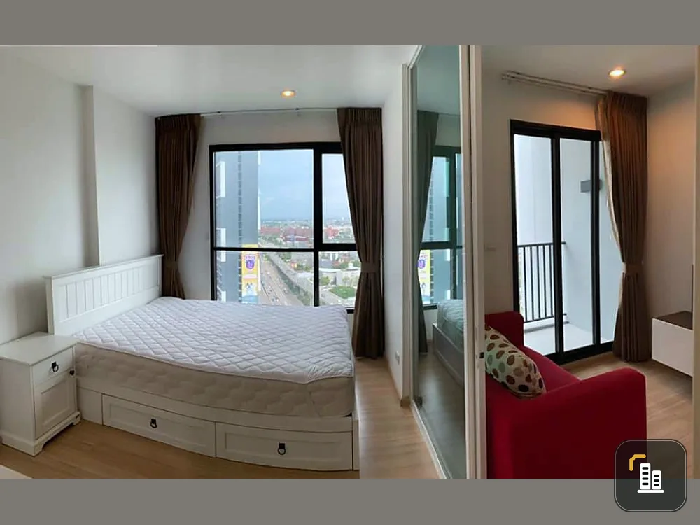 Urgent sale, Condo The Base Rama 9-Ramkhamhaeng, 27th floor, very beautiful room, like a new room. Book now before it slips away