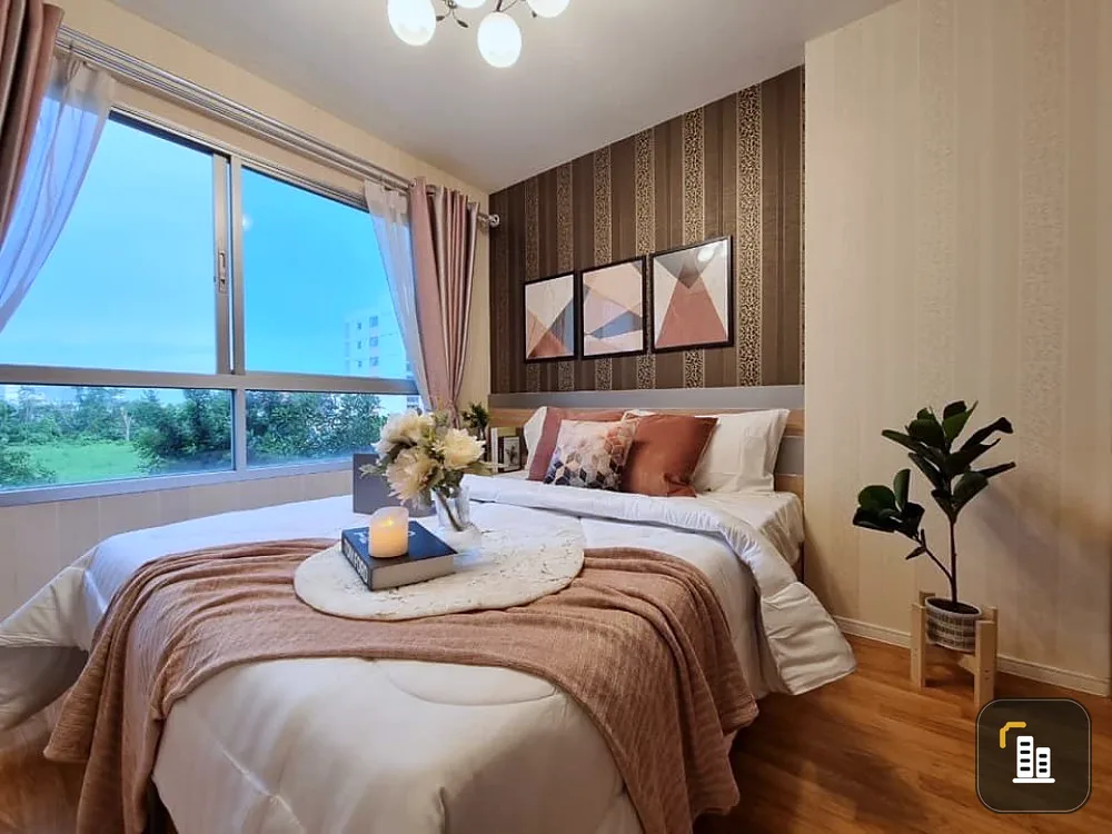 For Sale Lumpini Ville Sukhumvit 76 - Bearing Station 2 This room is decorated with premium, well furnished, book now.