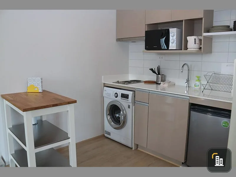 Condo for rent IDEO Q Ratchatewi, cute decoration, fully furnished, electrical appliances How can you miss this cute?