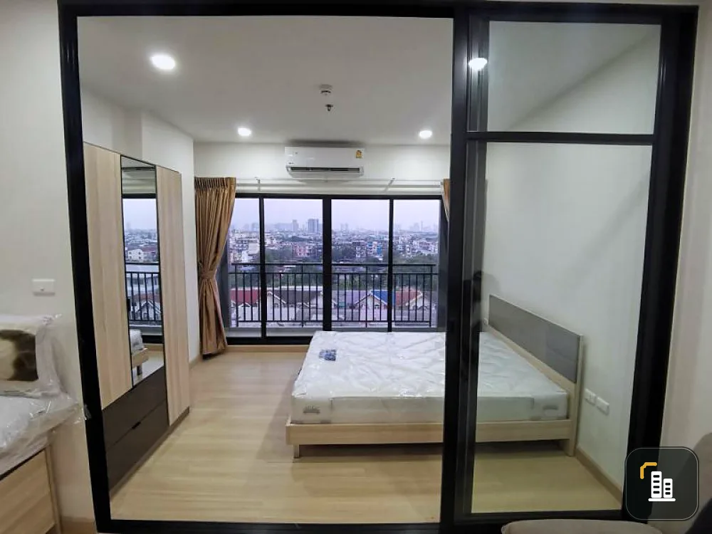 For rent Supalai Loft, Yaek Fai Chai Station, 8th floor, fully furnished and electrical appliances, book now.