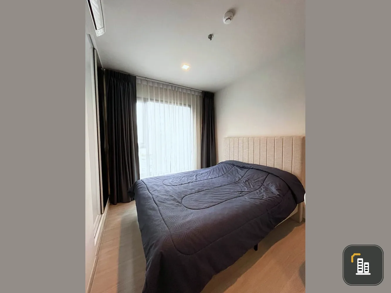 Life Asoke-Rama for rent, new room, unboxing, hot condo, high floor, unblocked view, must be this room, don't miss it
