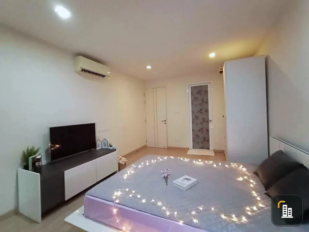 Sale Happy condo, Ladprao 101, Building D, size 78 sq m. 2 rooms, 2 bathrooms. If interested, reserve quickly before it slips out.
