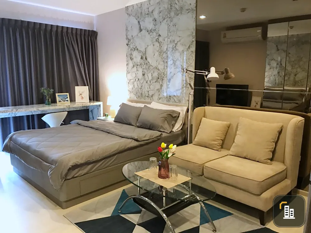 Condo for rent, Rhythm Sukhumvit 36-38, fully furnished, ready to move in. Don't miss it.