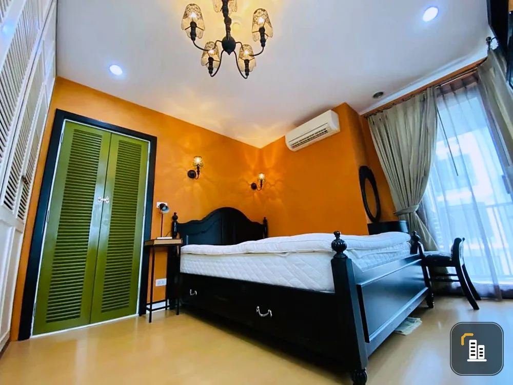 Quick sale, Condo Metro Sky Ratchada, fully furnished, ready to move in. Close to Sutthisan BTS station, don't miss it!!