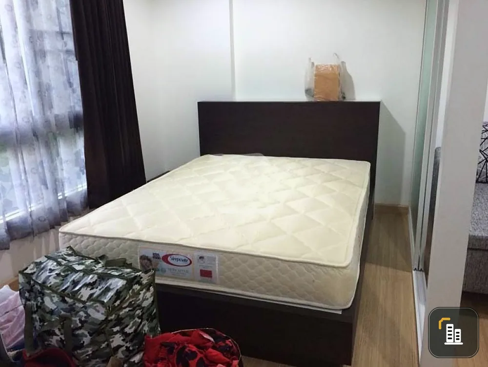 For rent, Milestone Serithai, built-in furniture in the whole room, good location, near shopping areas, don't miss it!!