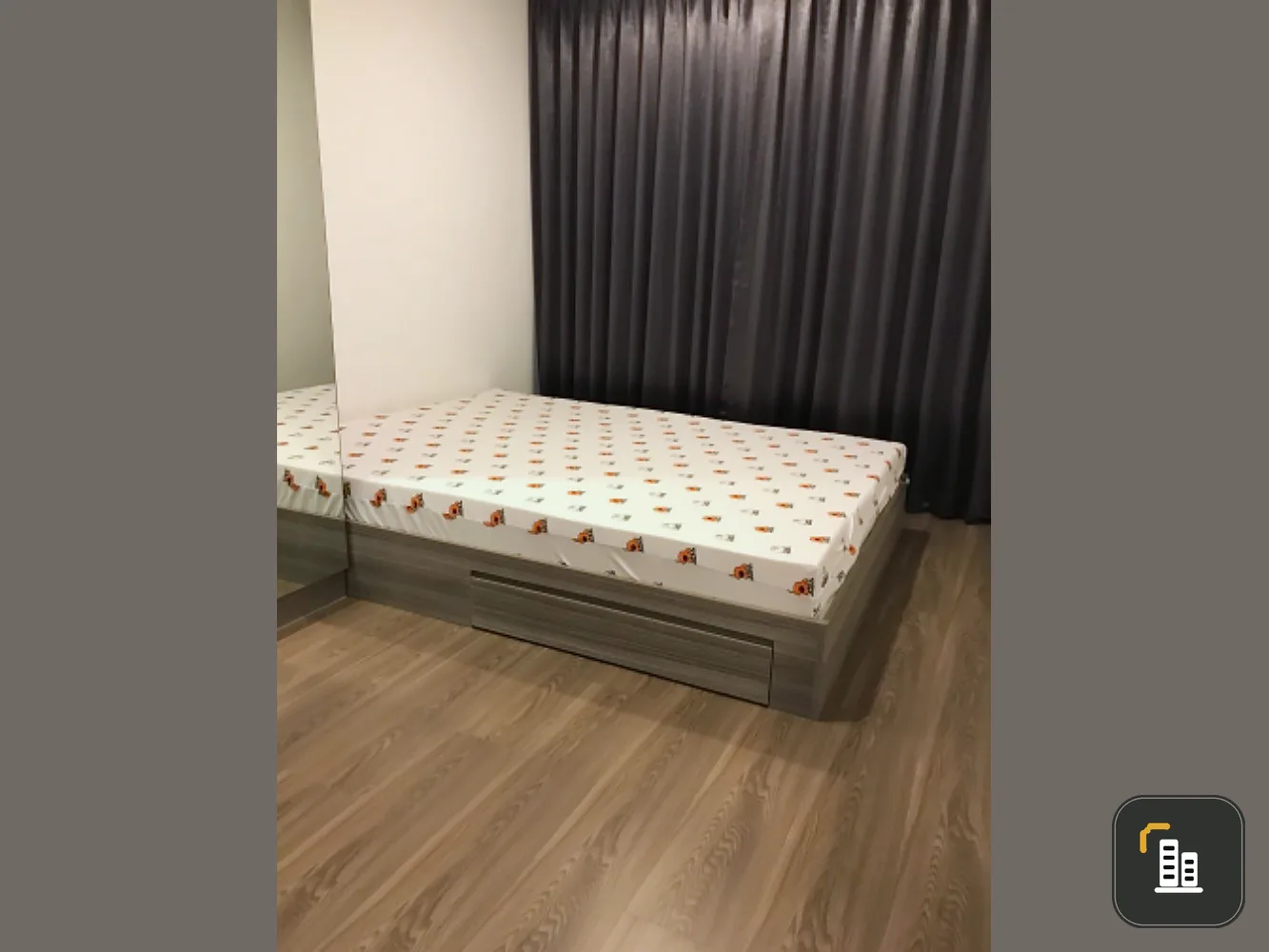For rent, The Origin Phahon - Saphan Mai, 8th floor, south, good wind, beautiful room, fully furnished, very livable, book now