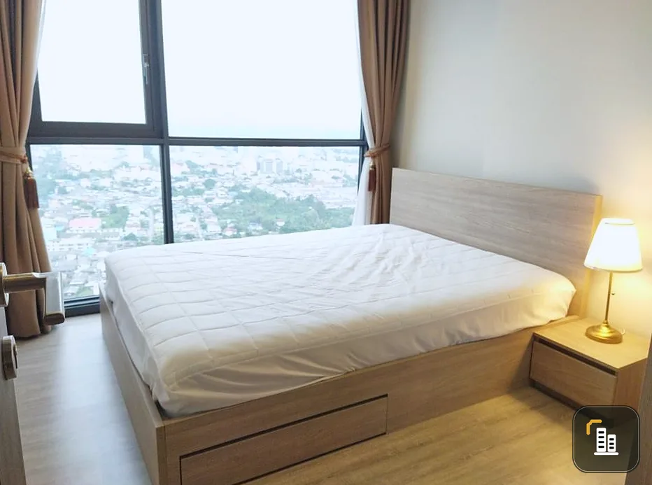 Condo for sale, The Line Wong Sawang, high floor, beautiful view, just carry your bags and move in.
