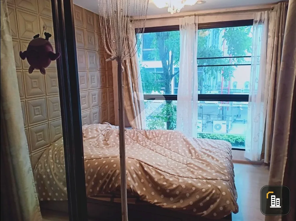 Condo for rent, The Excel Groove Lasalle 52, near BTS Udom Suk, good location, furnished, ready to move in. Don't miss it!!
