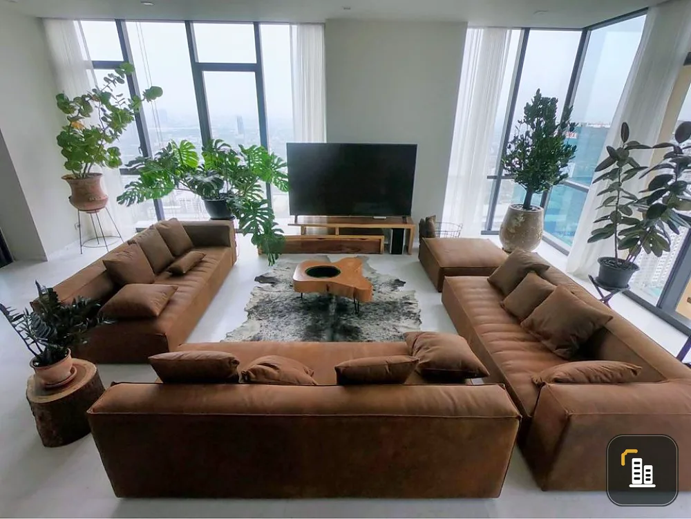 Condo for sale, The Monument Thonglor, fully furnished, city view, good location, do not miss