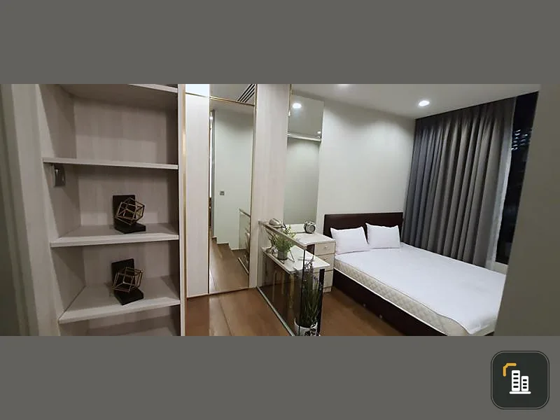 Ideo Q Victory for rent, the best location next to BTS Victory Monument Station. The most beautiful room, 1 bedroom, book quickly!
