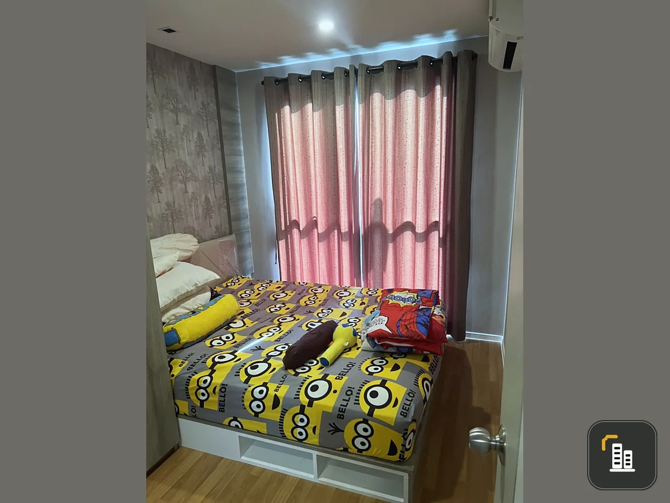 Quick sale or rent, Condo Lumpini Place Bangna Km.3, built-in well. fully furnished Don't be late, book now!!