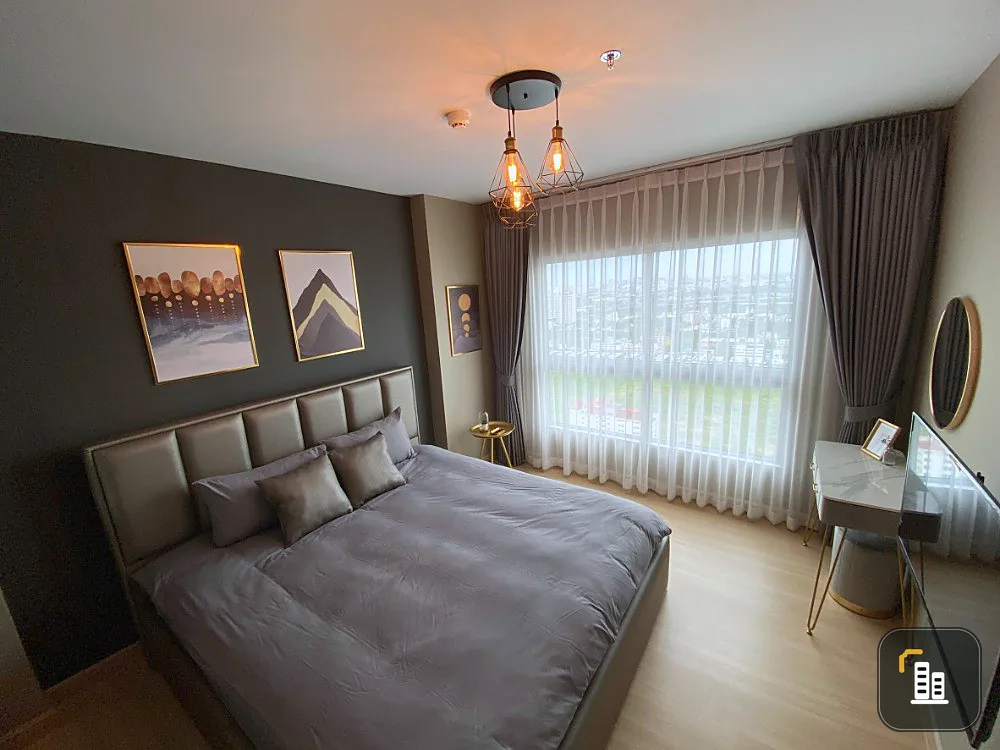 Condo for rent, Supalai Veranda, Rama 9, high floor, beautiful view, good location, do not delay, book now!!