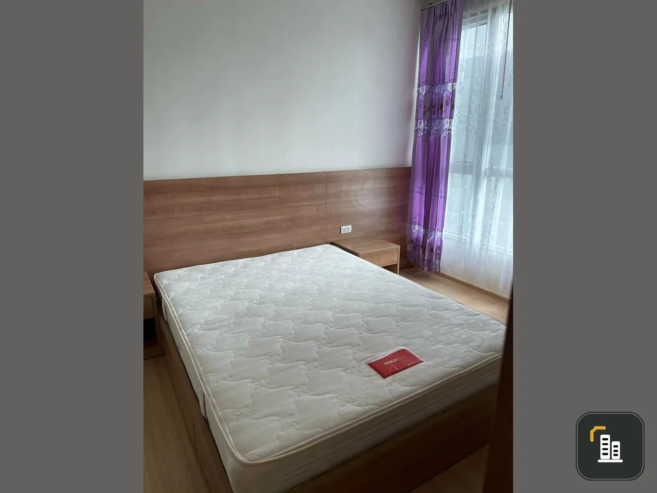 Condo for sale, Rhythm Sukhumvit 50, room width 45 sq.m., 9th floor, front view of the project, good location, investment, don't miss it!!