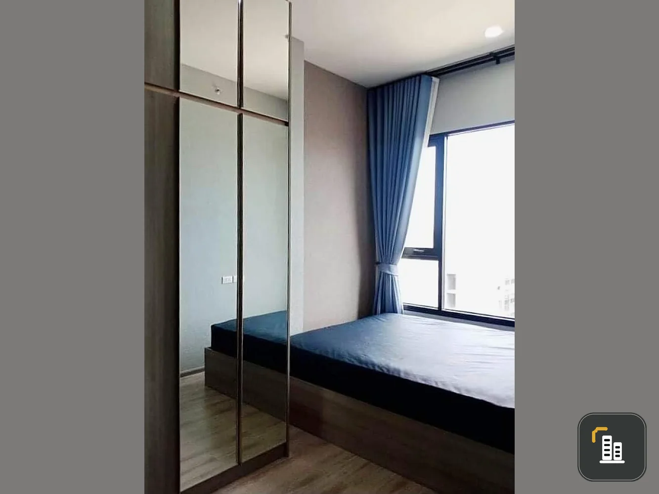 Condo for rent, Knightsbridge, Kasetsart Society, city view, high floor, beautiful view, don't miss it.