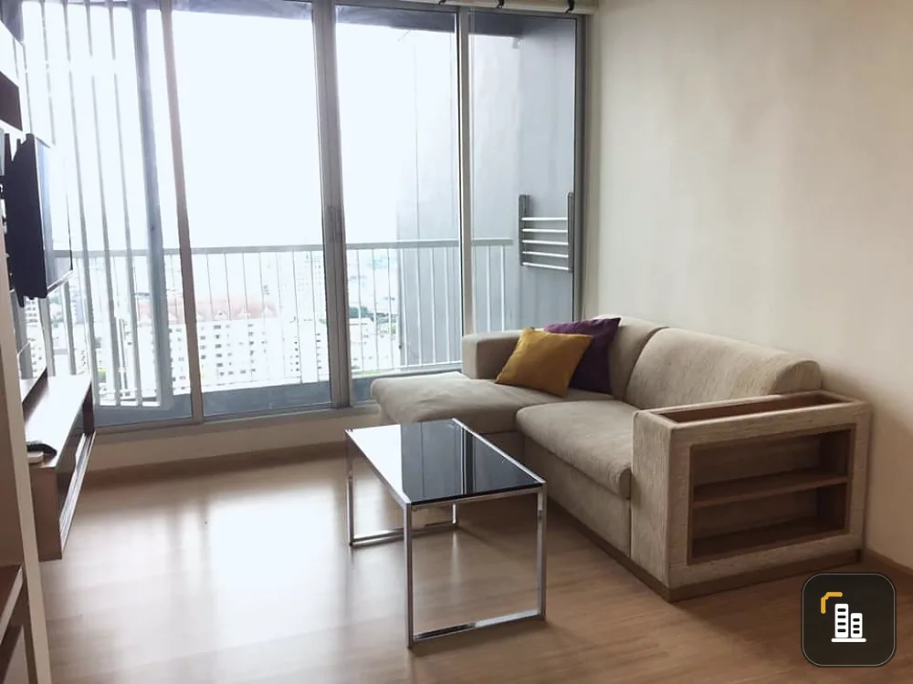 Condo for rent, Rhythm Sukhumvit 50, 25th floor, good view, convenient transportation, ready to move in Can't miss it!!