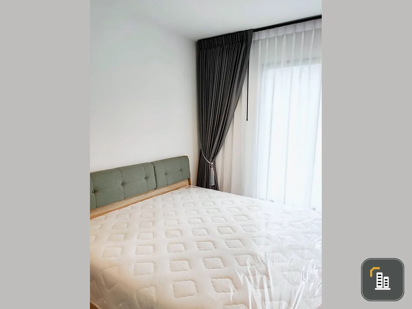 Condo for rent Life Asoke-Rama 9, 11th floor, garden view, fully furnished, ready to move in, don't miss it!!