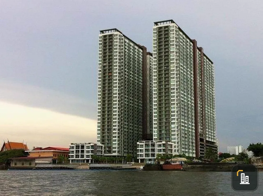 Condo for sale, Lumpini Park Riverside - Rama 3, Tit Maenam, high floor, beautiful view, don't wait.
