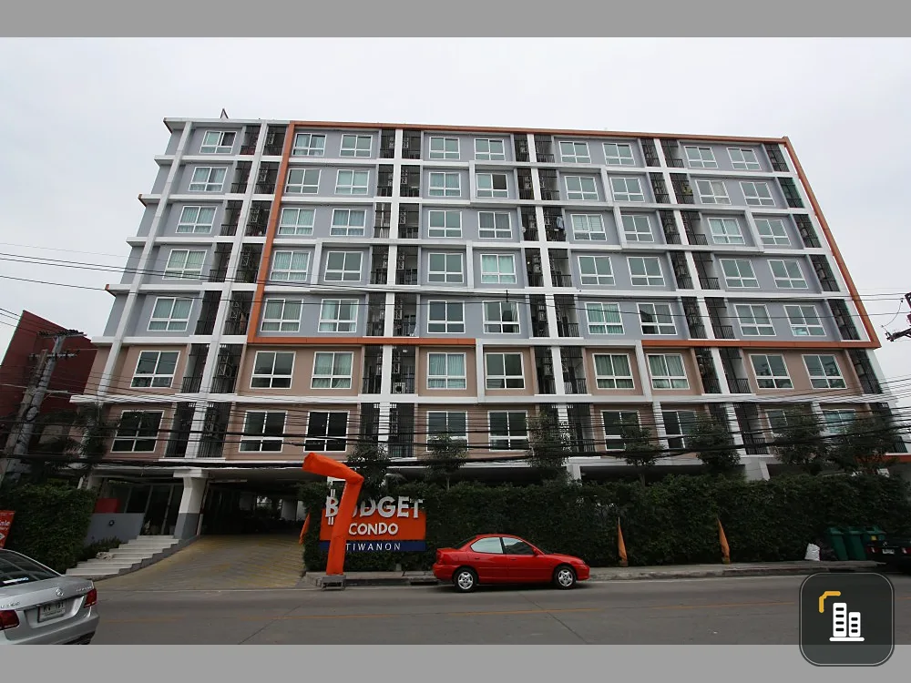 Sell budget condo Tiwanon, next to MRT, convenient to travel, do not miss
