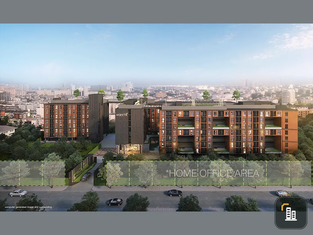 Condo for sale down payment Monte Rama 9, good location, near BTS, convenient to travel. Do not hesitate, book now!!