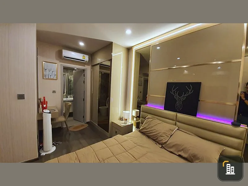 Ideo Q Siam-Ratchathewi for rent, very beautiful decoration, very livable, high floor, beautiful view, do not miss it, hurry up