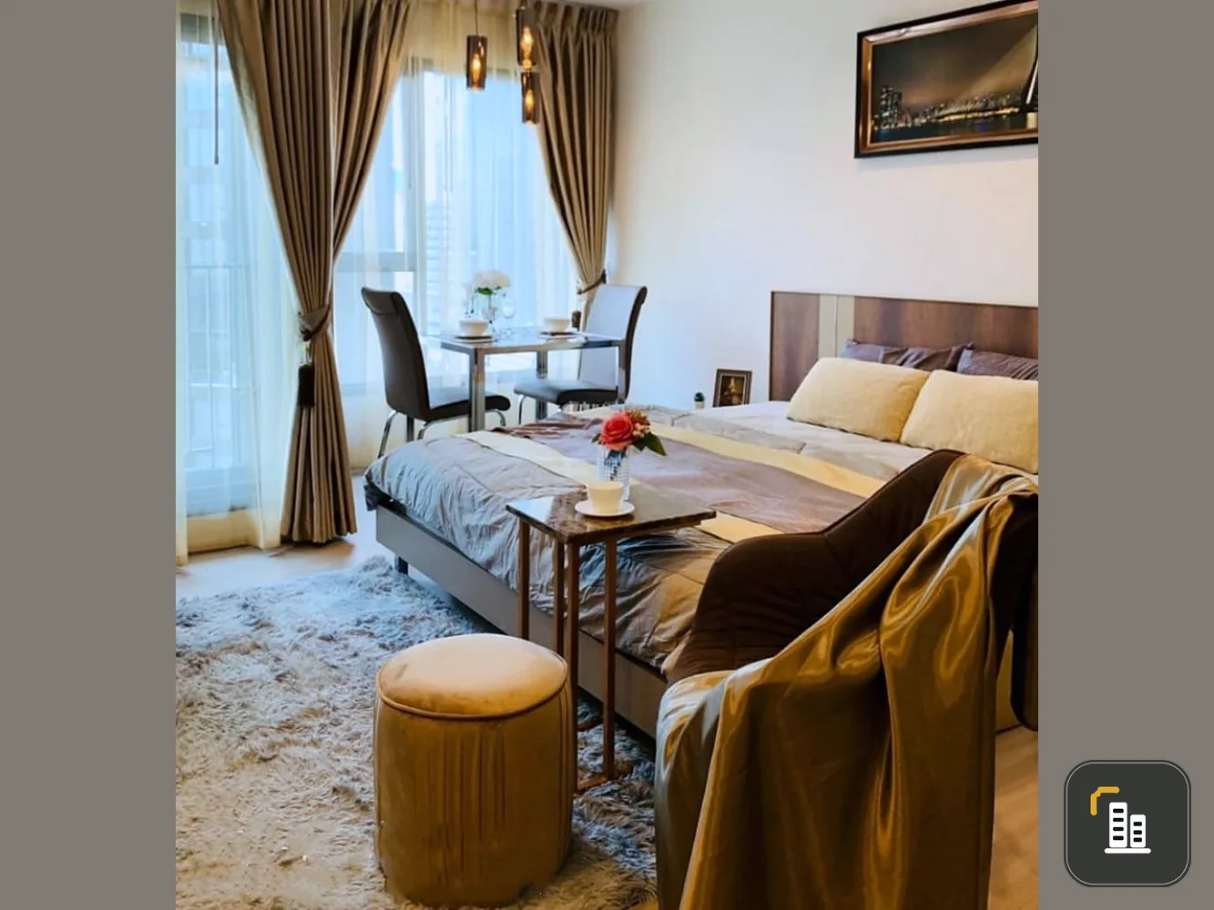 Condo for rent Life Asoke-Rama 9 full facilities Near Central Rama 9, don't miss it!!