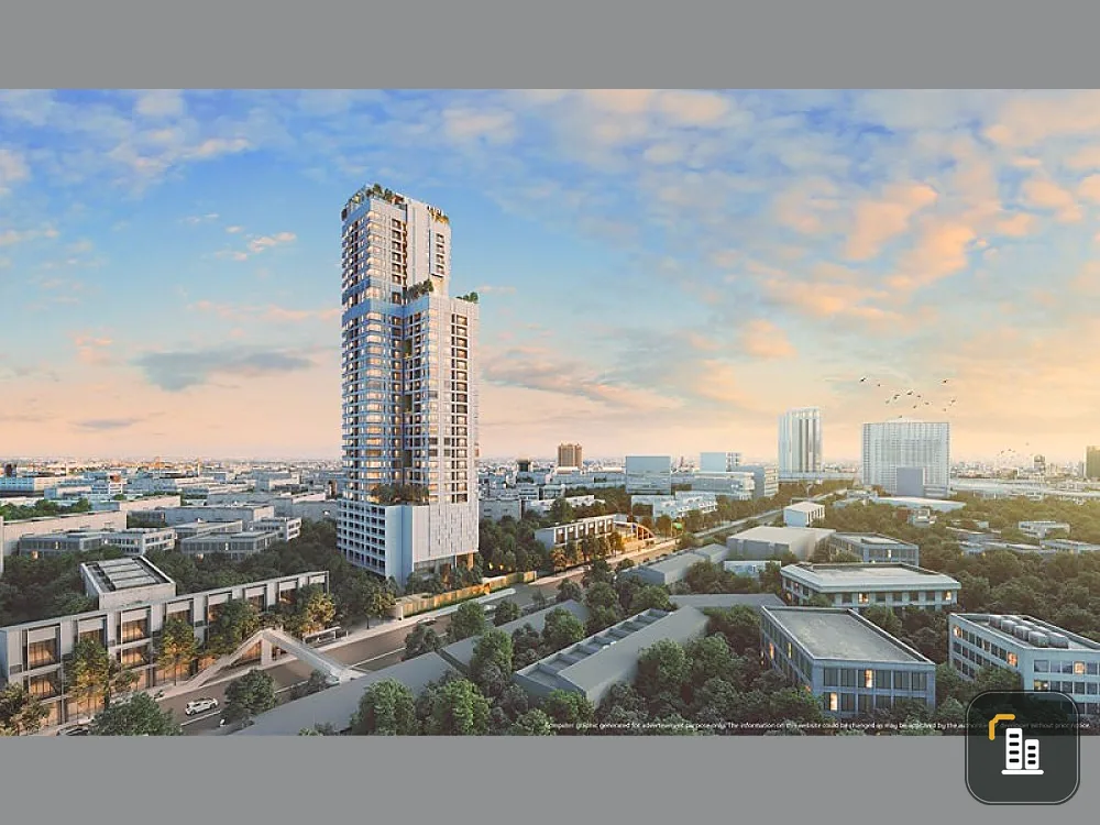 Urgent sale, Condo Maru Ladprao 15, unblocked view, golden location, near shopping areas, don't miss it!!