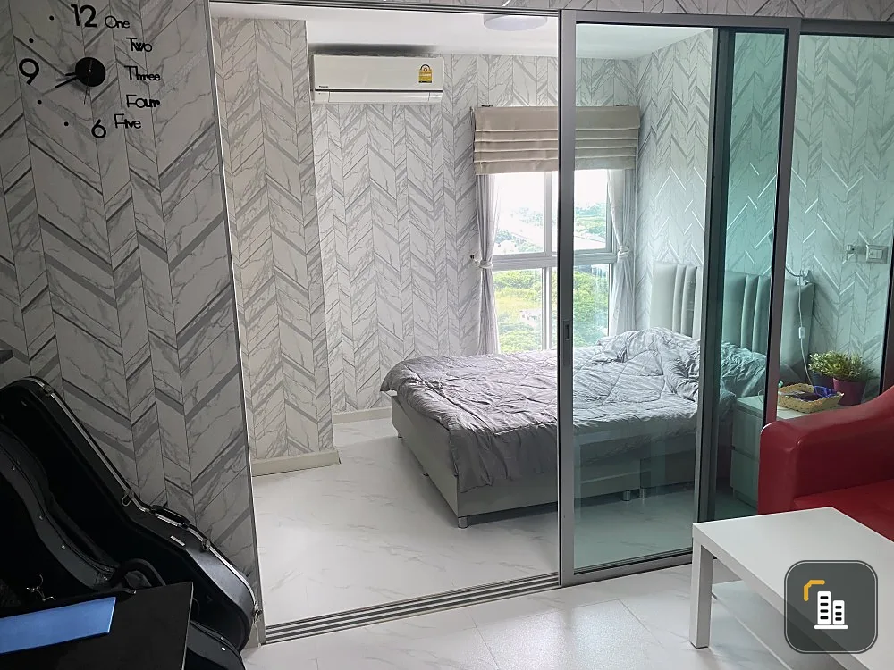 Condo for sale/rent A Space Me Bangna, newly renovated room Fully furnished, book now