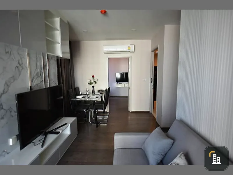 For rent, 2 bedrooms, 1 bathroom, Ideo Q Siam Ratchathewi, only 35,000/month, 11th floor, good value, don't tell anyone!!!