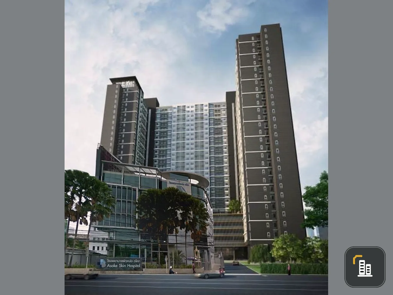 Urgent sale, Condo Life Asoke, prime location, in the heart of the city, meet all needs, book now!!