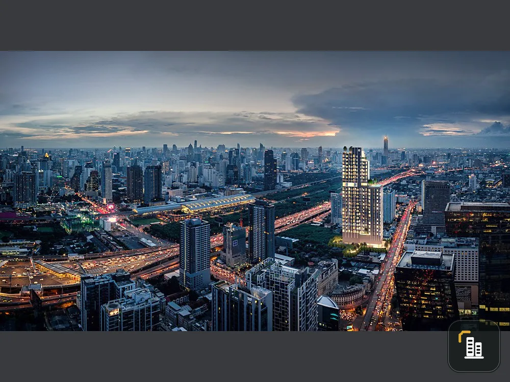 Urgent sale, Condo Knightsbridge Space Rama 9 arranged to provide facilities. Close to shopping centers, book now!!