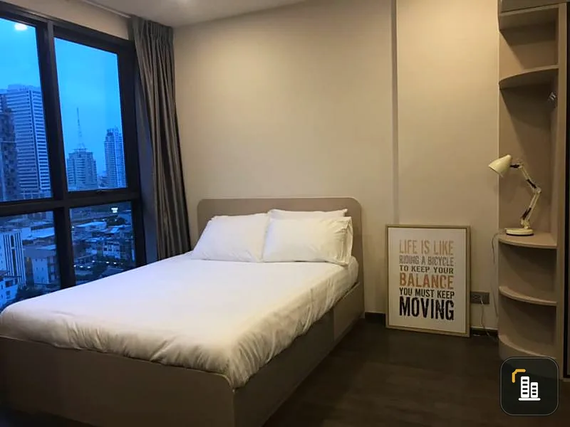 For rent!!! Room size 29 sq.m. Ideo Q Siam Ratchathewi, built-in furniture, very beautiful decoration, don't miss it.
