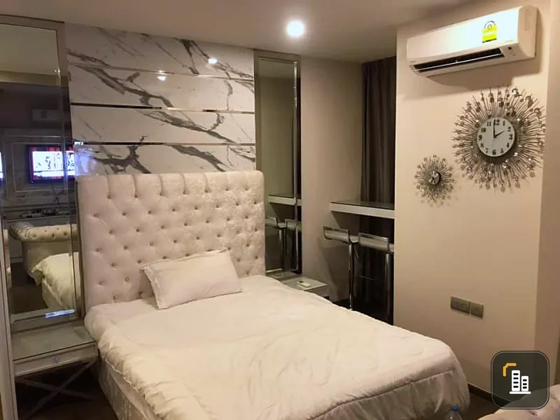 Sell-rent ***Ideo Q Siam-Ratchathewi, 33rd floor, very beautiful luxury room. marble wall Wow, worth it like this, hurry up!!