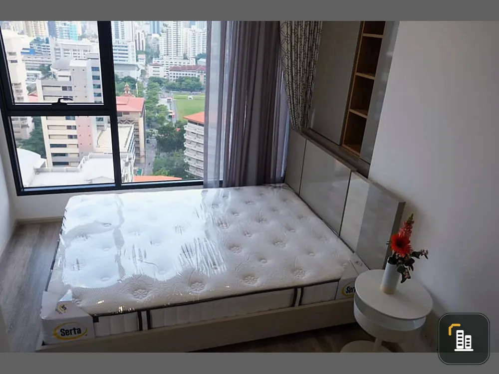 Condo for rent, Ideo Mobi Asoke, good location, beautiful view, near MRT Asoke, don't miss it!!