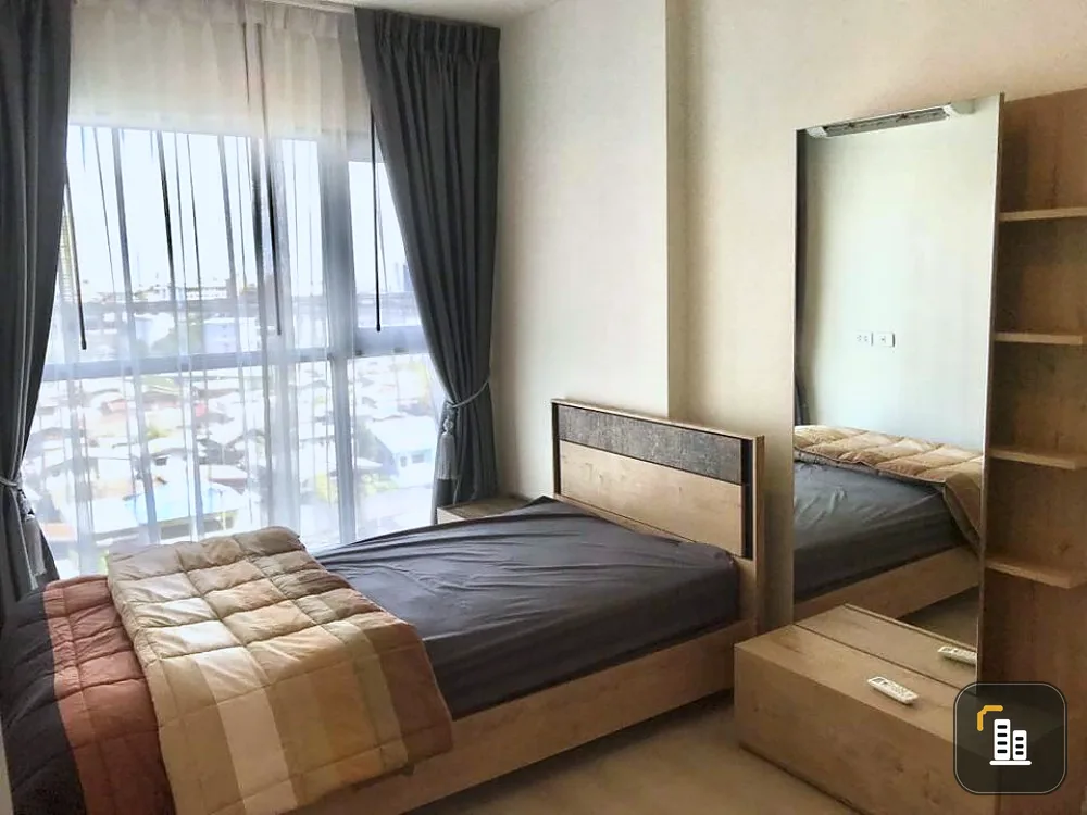 Condo for rent, Aspire Sukhumvit 48, 7th floor, city view, 2 bedrooms, 2 bathrooms, ready to move in, good location, do not miss