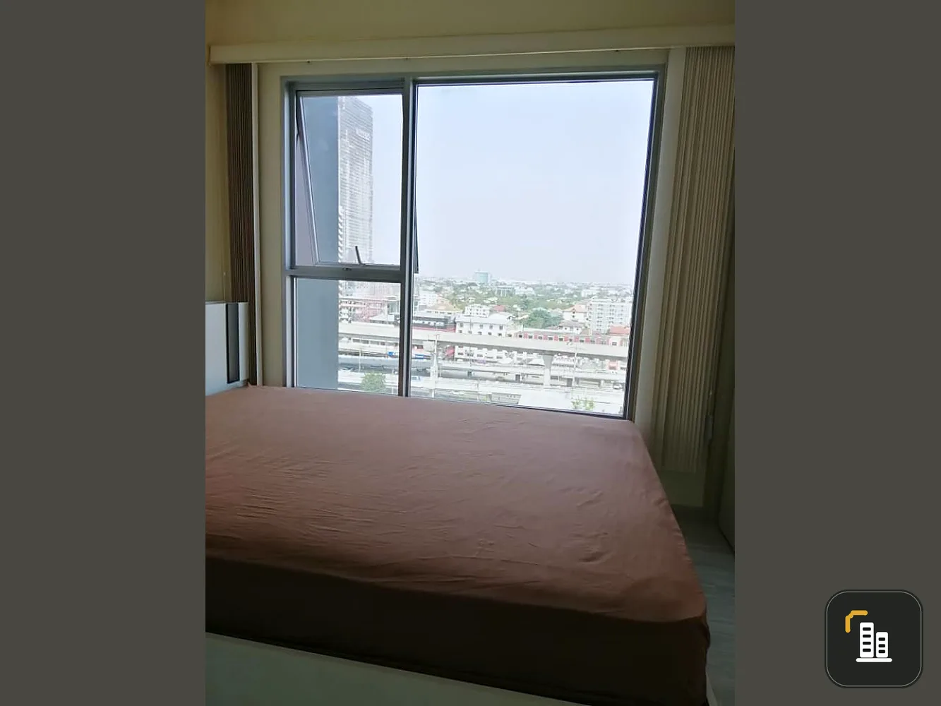 Condo for rent, Aspire Rattanathibet 2, 12th floor, fully furnished and electrical appliances. Book now.