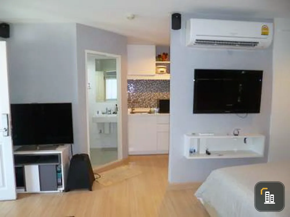 Condo for sale, The Trust Residence Pinklao (Borommaratchachonnani), studio room, fully furnished, move in, don't hesitate !!