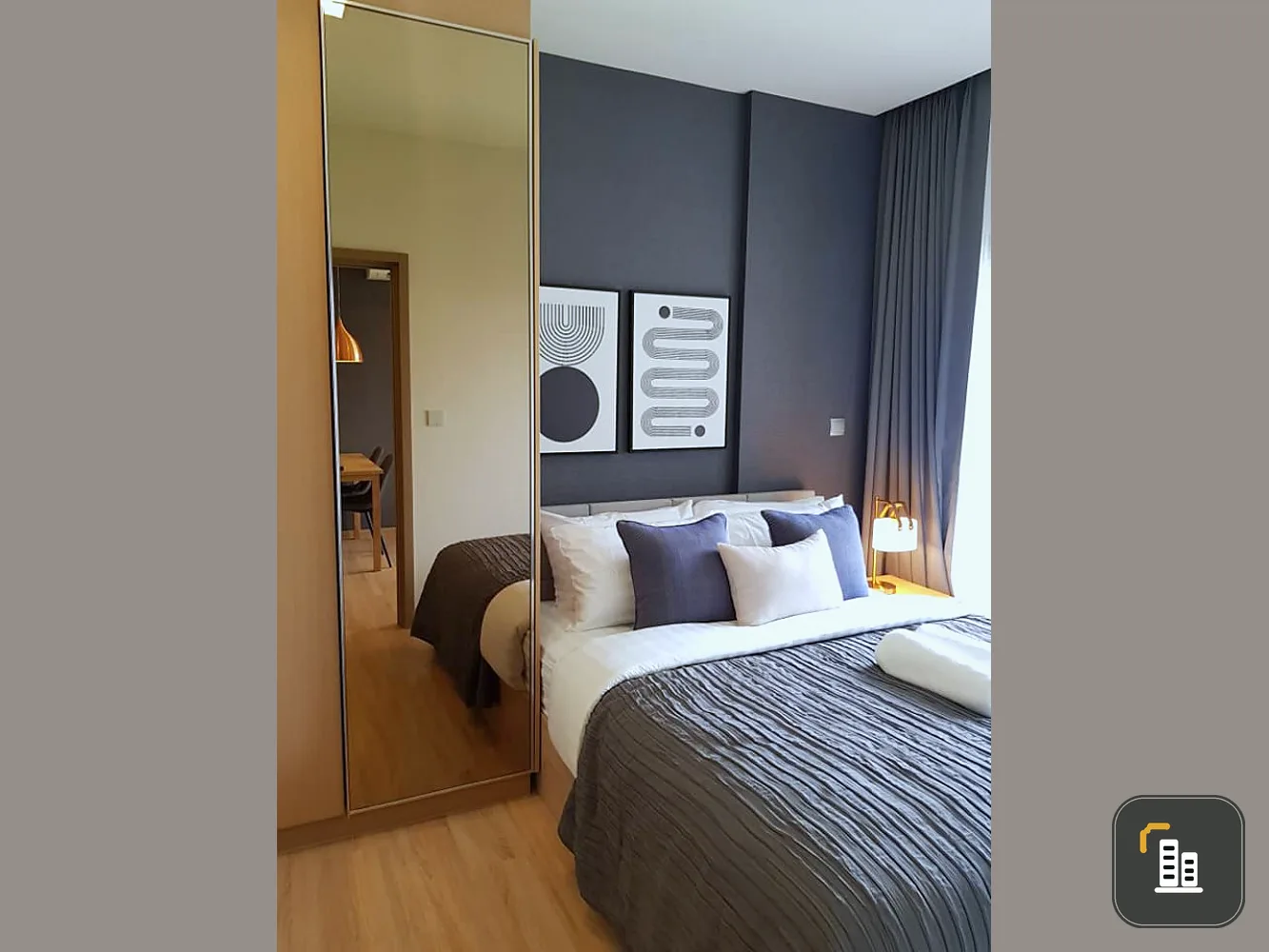 Condo for sale, Kawa Haus On Nut 77, new room, fully furnished. Garden view, beautiful corner project, don't wait!!