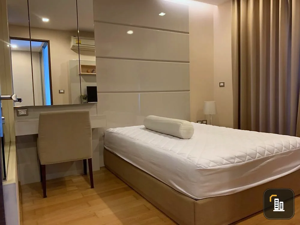 Condo for rent, The Address Asoke, high floor, beautiful view, near MRT Phetchaburi, don't miss it!!