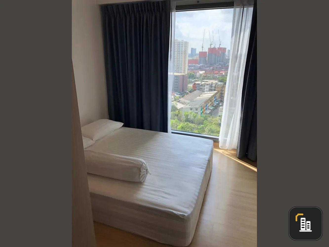 Quick sale!! Condo Whizdom Connect Sukhumvit, good location, near BTS, corner room, 14th floor, ready to move in, good price, don't miss it!!
