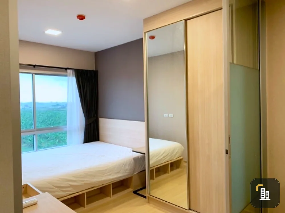 For rent or sale, Plum Condo Rangsit Life, 1 nice room, great price, comes with full furniture and electrical appliances, hurry up