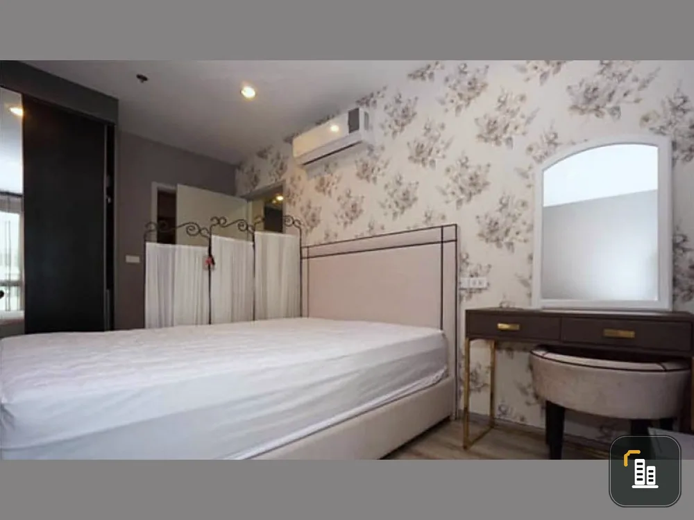 For sale or rent!! Condo Ideo Mobi Charan-Interchange, 21st floor, beautiful room, fully furnished, ready to move in immediately. Reserve now!!