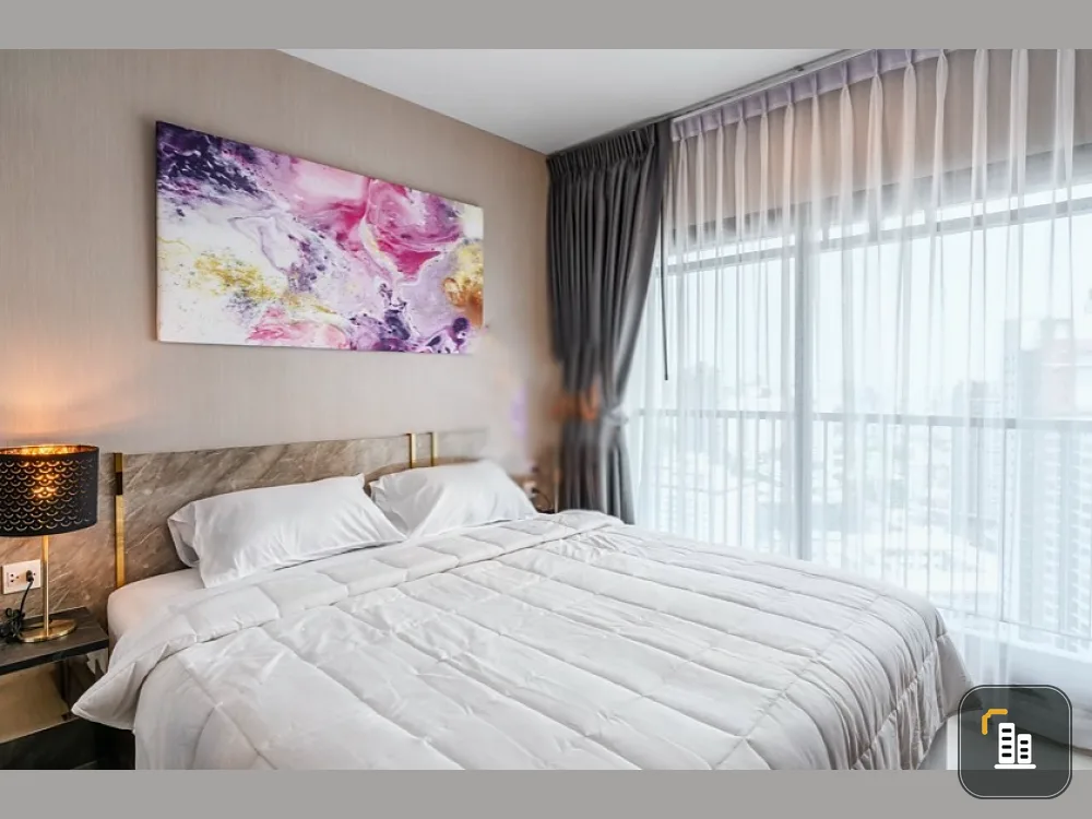 Condo for rent Life Sukhumvit 48, beautiful room, fully furnished, high floor, don't wait.
