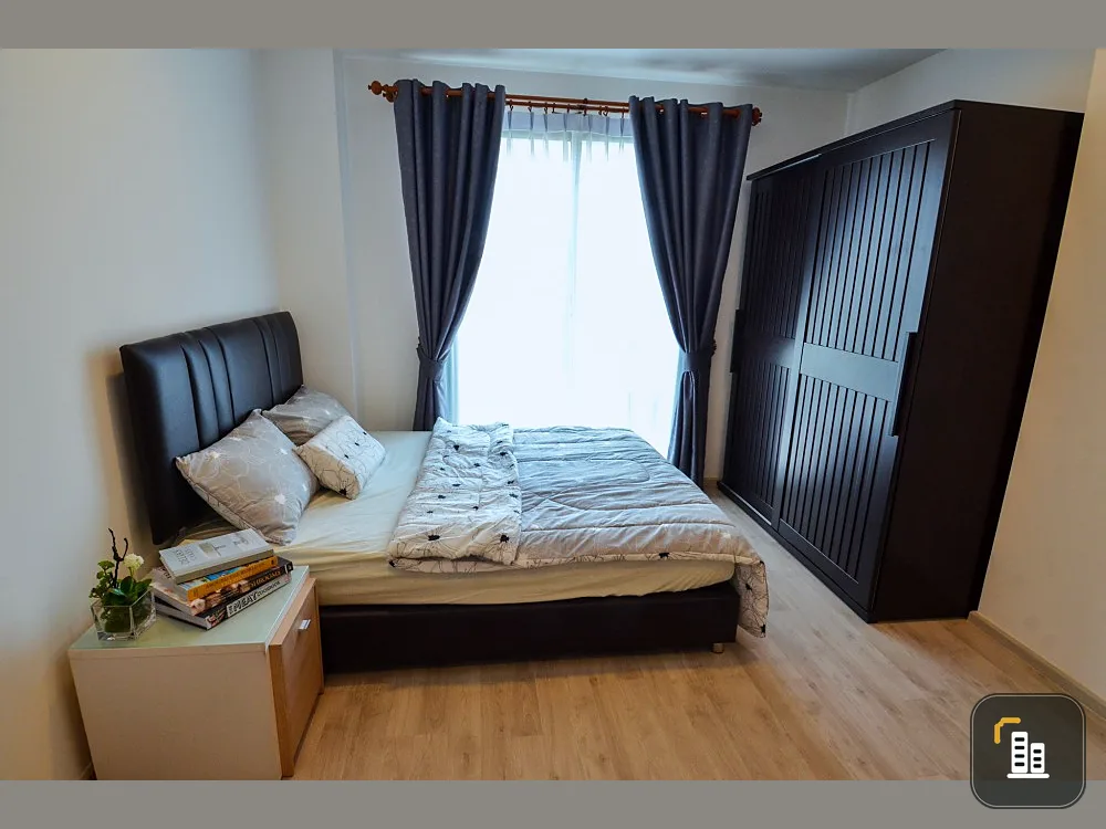 Condo for sale, Ideo Mobi Charan-Interchange, fully furnished, extra wide balcony, book now !!