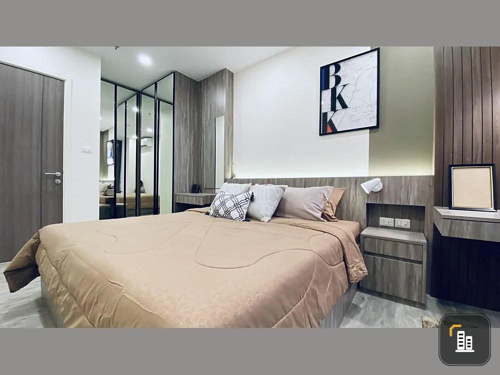 Condo for rent, Supalai Premier Charoen Nakhon, beautiful room, fully furnished. Fully furnished, don't miss it.