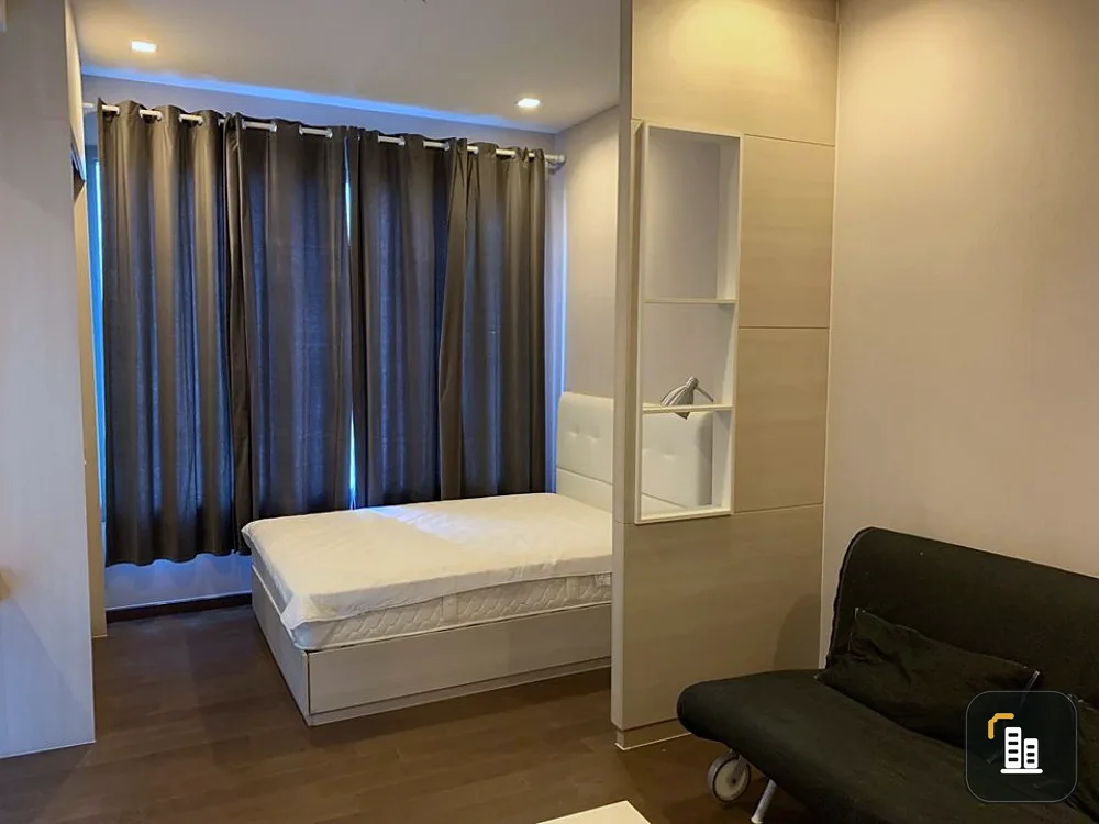 Condo for rent, Q Asoke, near MRT Phetchaburi Station. And department stores, good location, in the heart of the city, book now!!