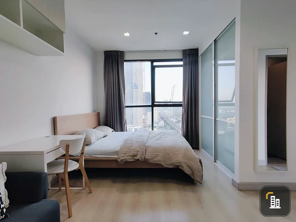 Condo for rent!! Ideo Mobi Sukhumvit, 16th floor, Building B, Studio room, ready to move in, good price, don't miss it!!