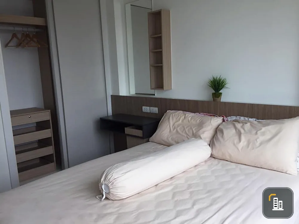 For rent or sale, U Delight Ratchavipha, 23rd floor, high floor, open view, quiet room, fully furnished and electrical appliances.