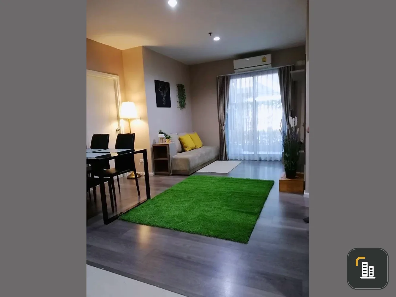 The only room in the project. Limited, quiet corner room. Condo for rent at The Stage Taopoon Interchange. Don't miss it.
