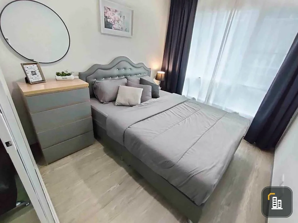 Condo for rent, Regent Home Sukhumvit 97/1, near BTS Bang Chak, fully furnished + electrical appliances, ready to move in. Don't hesitate.