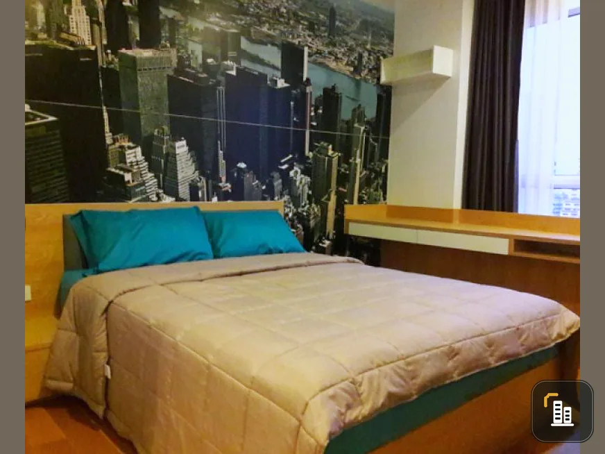 Condolette Ize Ratchathewi for rent, beautiful room, 1 bedroom, fully furnished, very good view, next to the whole room, don't wait, book now!